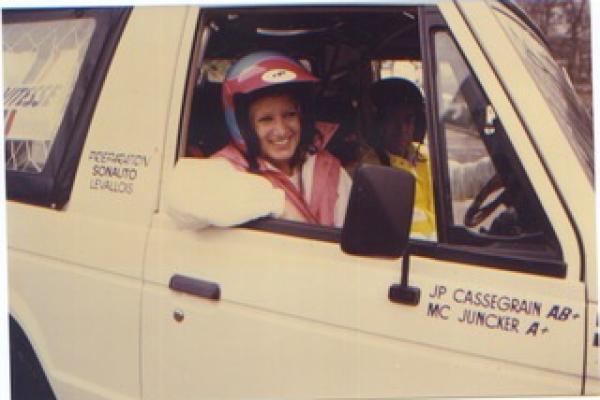 Marie-Claude au Paris-Dakar