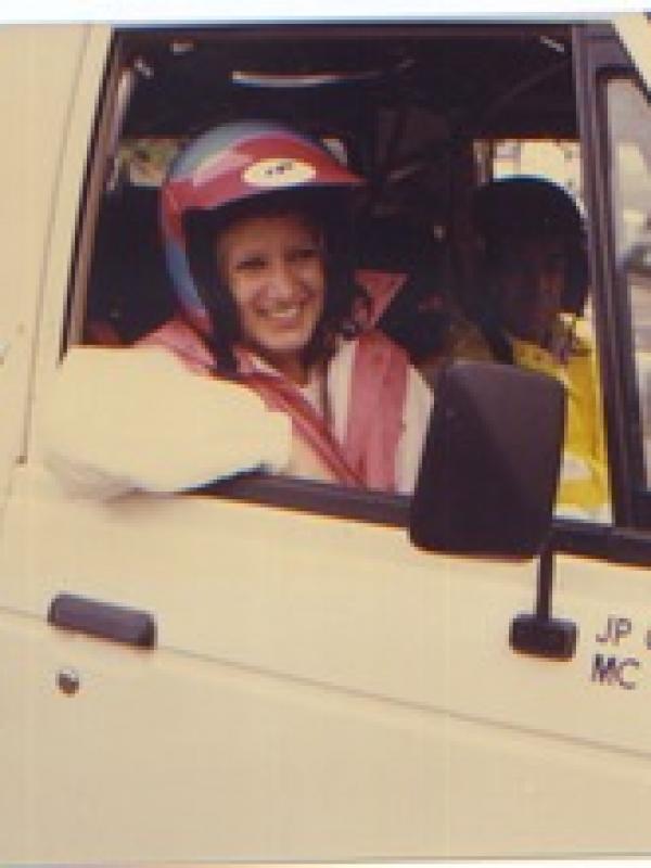 Marie-Claude au Paris-Dakar